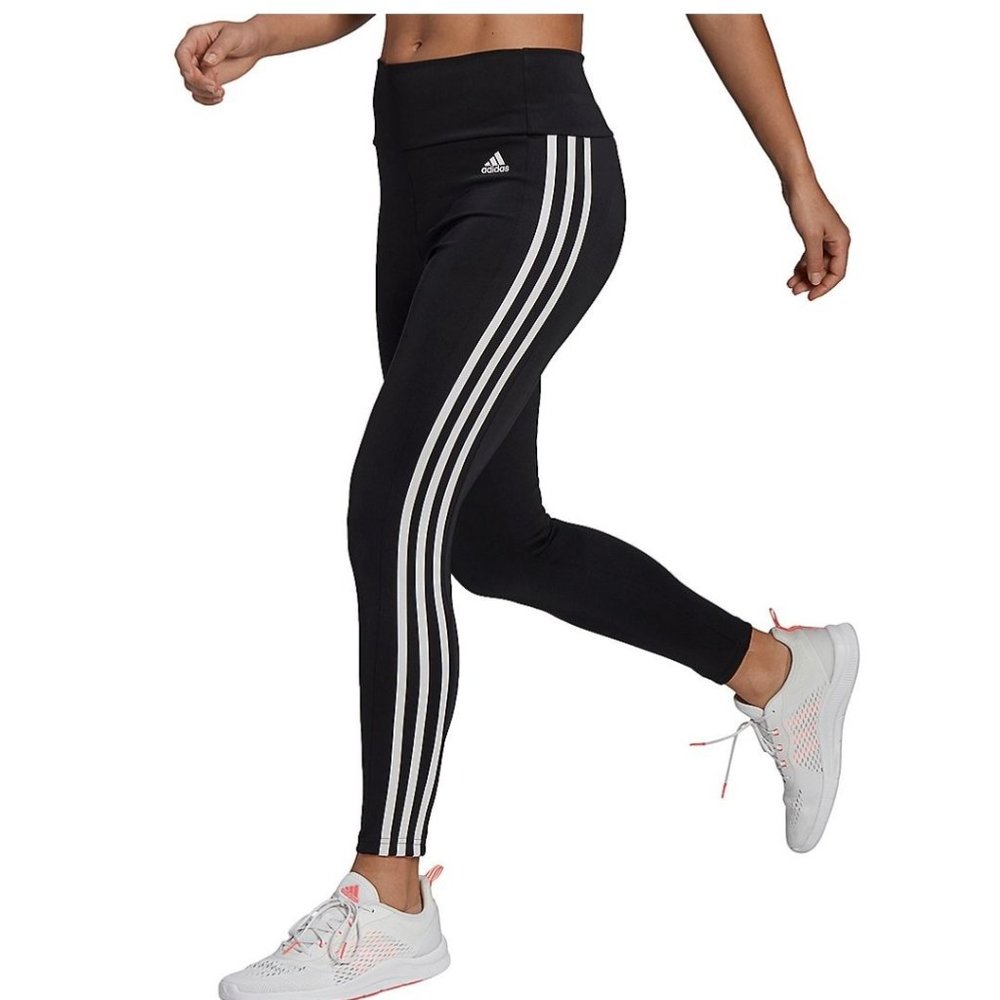 NWT adidas Women's 3-Stripe Ankle Leggings Size XS